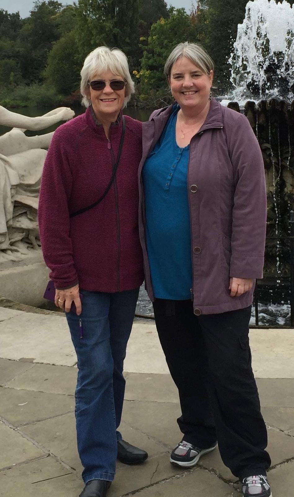 Ila Wilkinson and Jill Silver