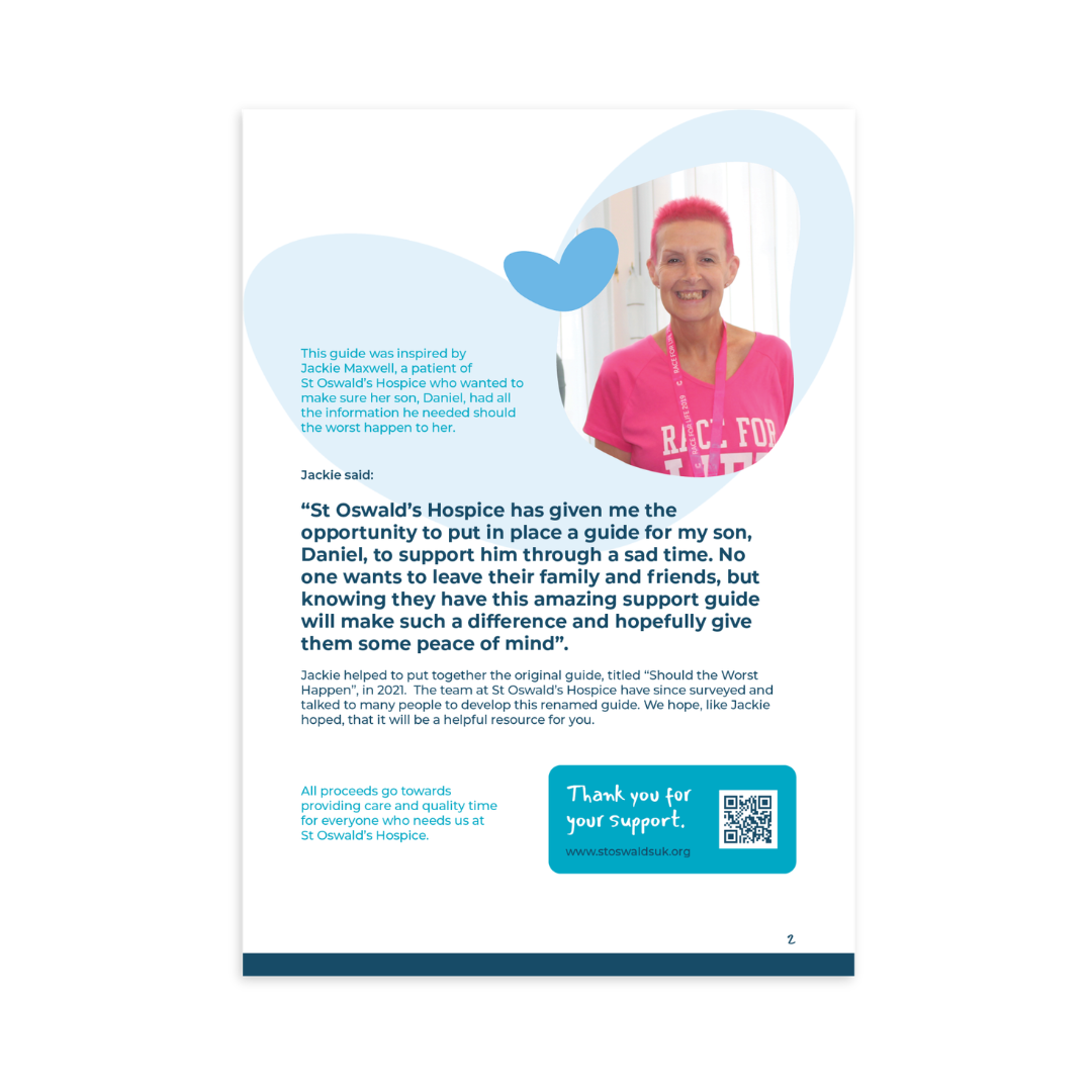 What I Want You to Know - A4 Printed Booklet (Delivered by post) - Image 2