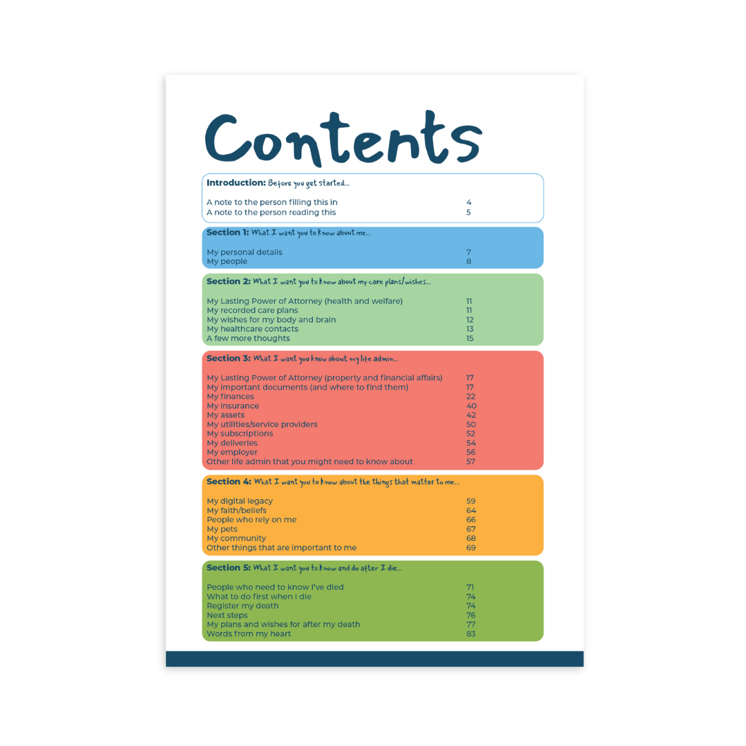 What I Want You to Know - A4 Printed Booklet (Delivered by post) - Image 3