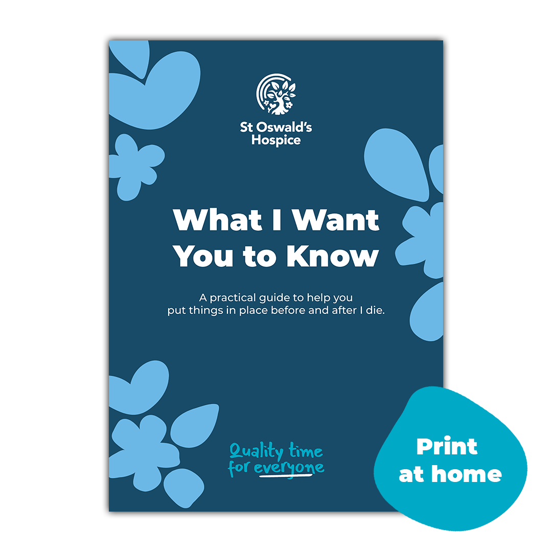 What I Want You to Know - Print at Home (87 pages)