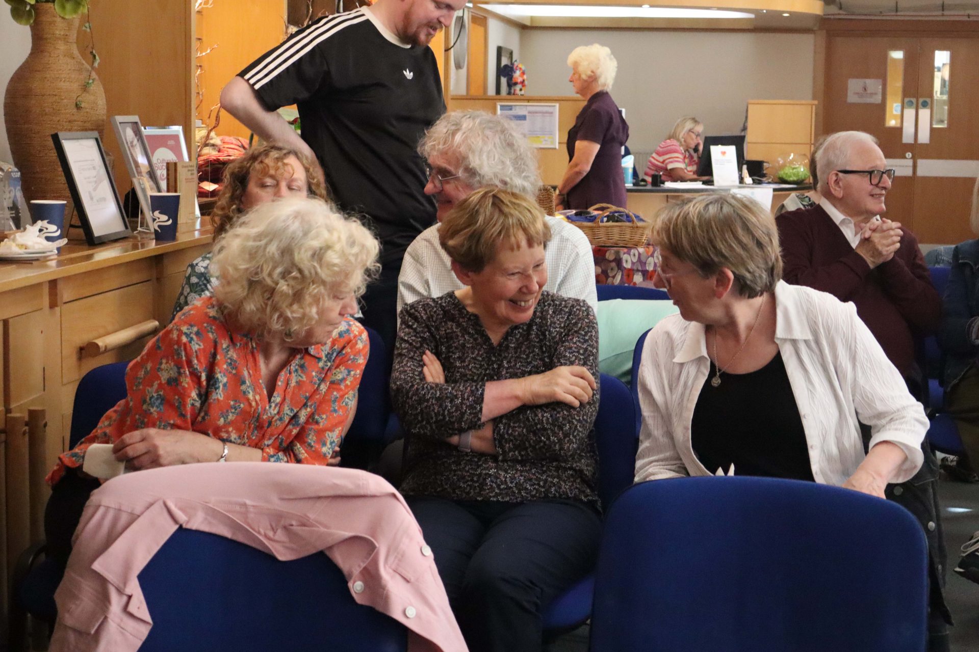 Ladies laughing at the LSA (2)