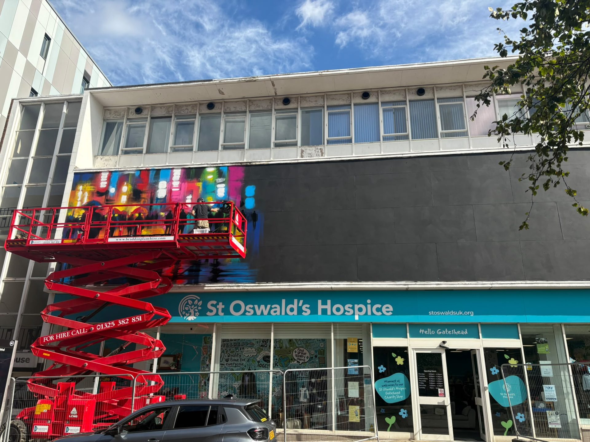 3. Off the walls Dan Kitchener Gateshead shop 2